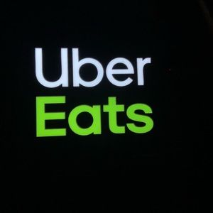 Uber eats sign